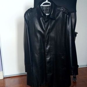 Small sized black tench coat from Haight and Ashbury
